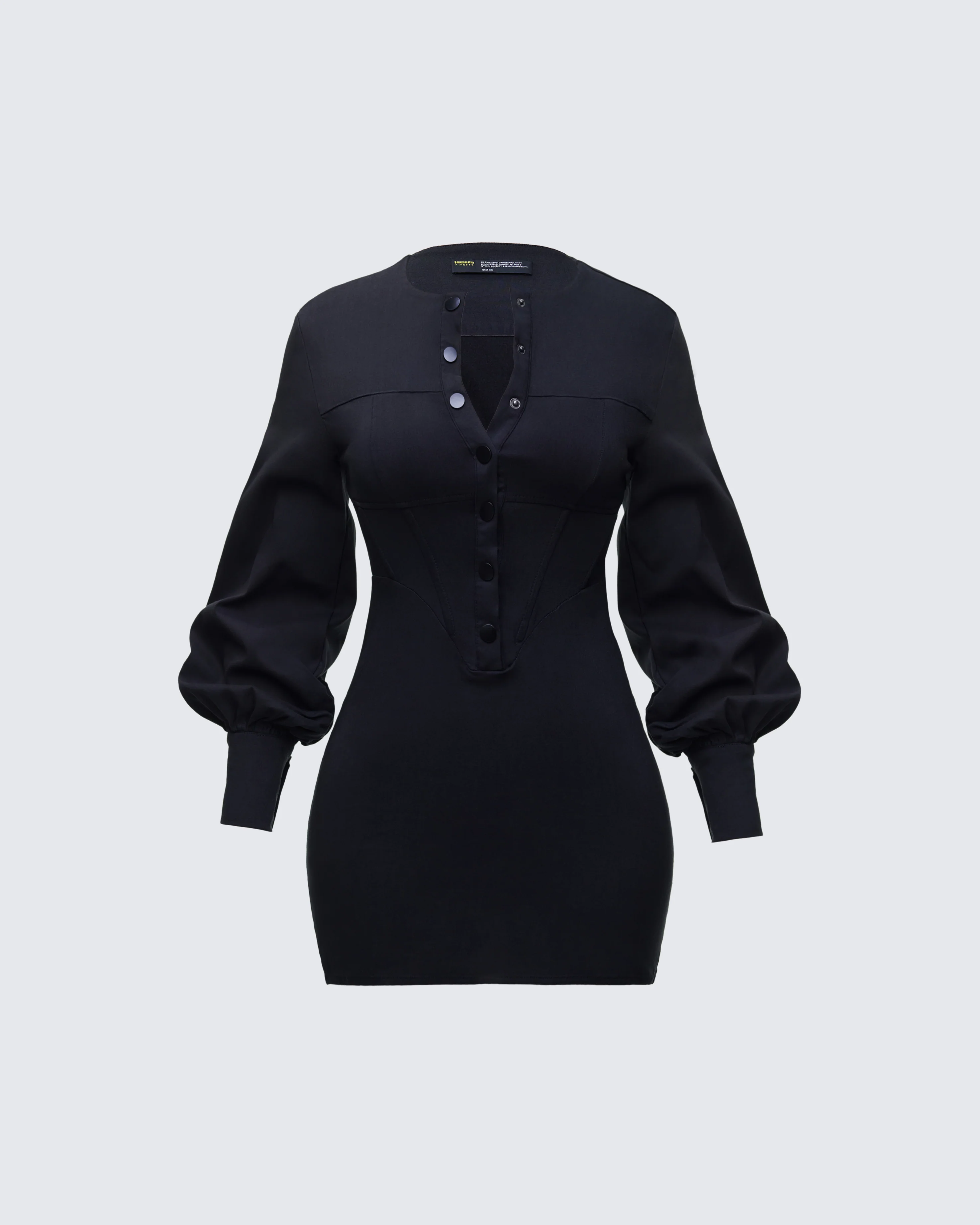 Alice Black Mini Dress