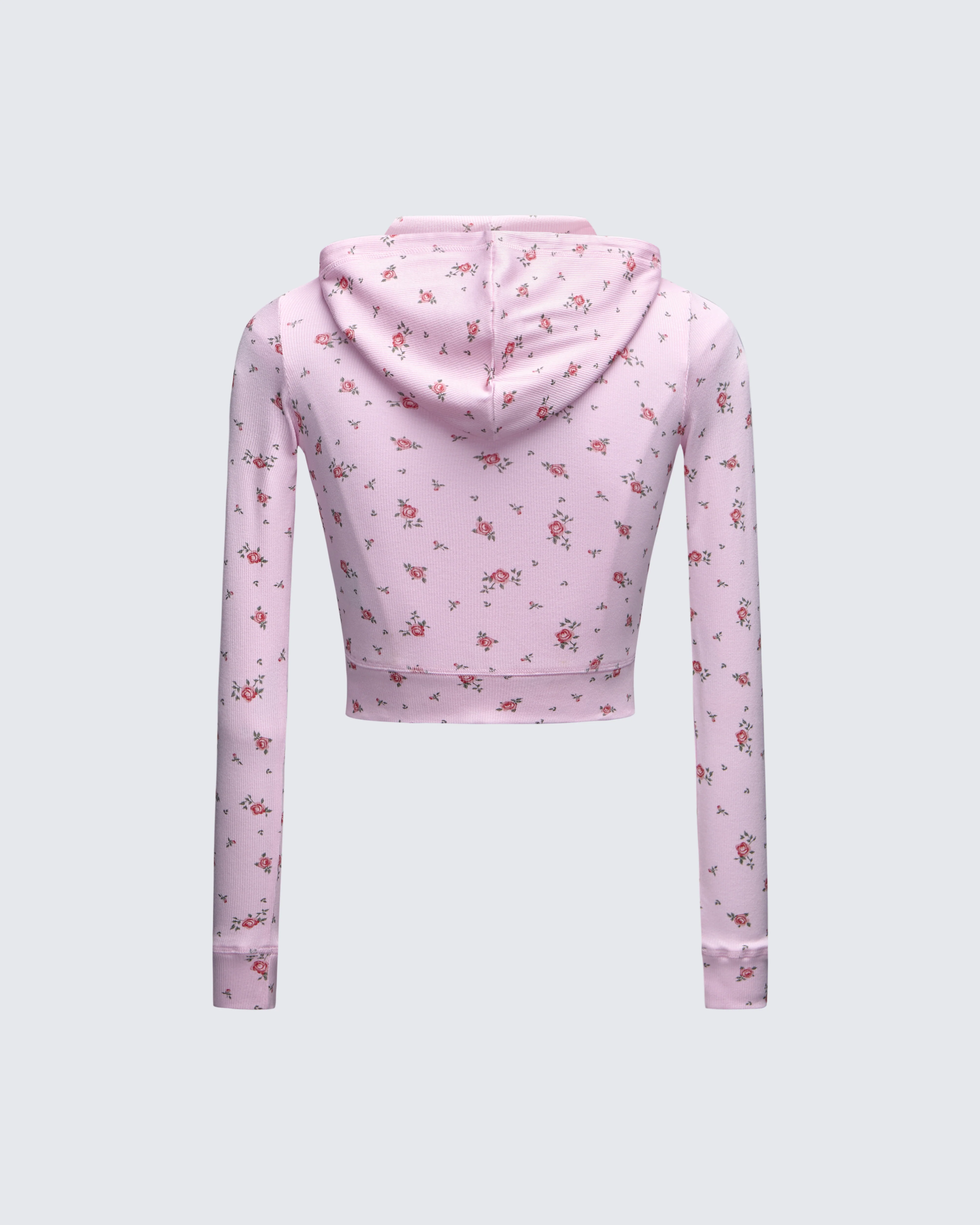 Ariel Multi Zip Up Shrunken Hoodie - Image 5