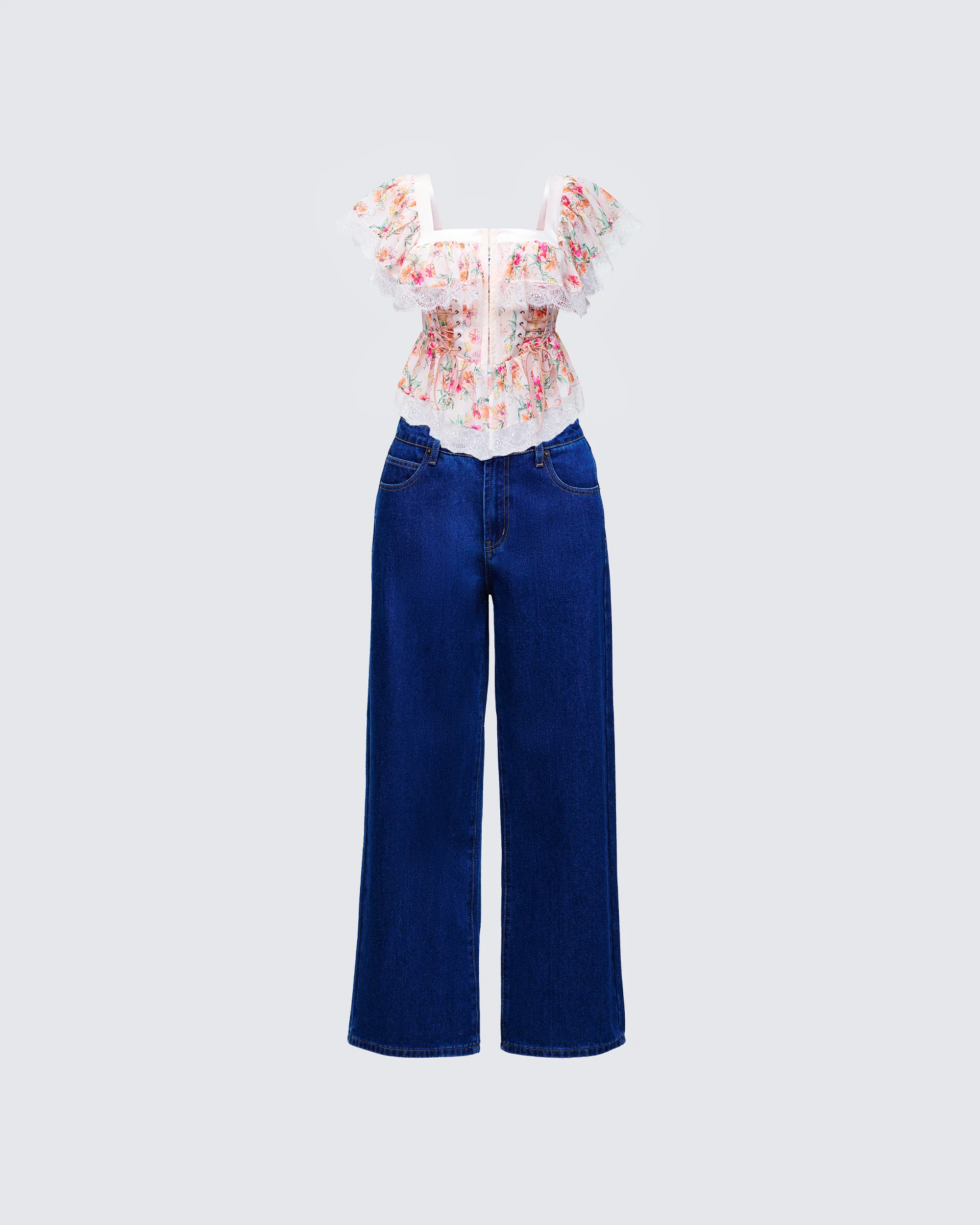 Aroa Denim Set