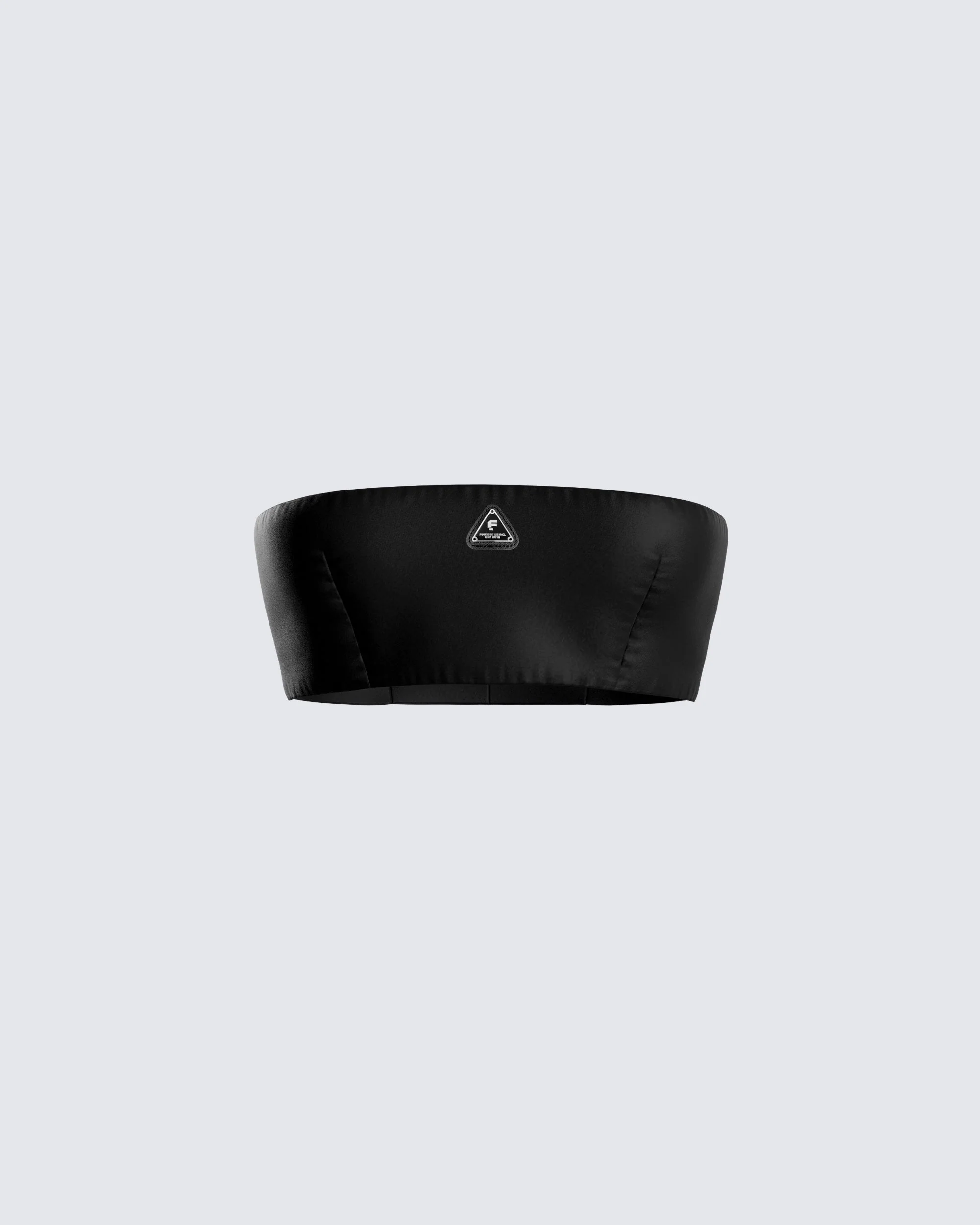 Beaux Black Bandeau Top