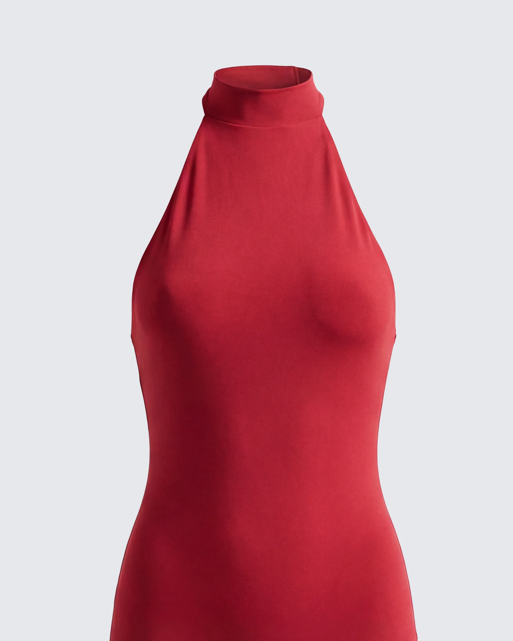 Cairo Red Halter Neck Romper - Image 6