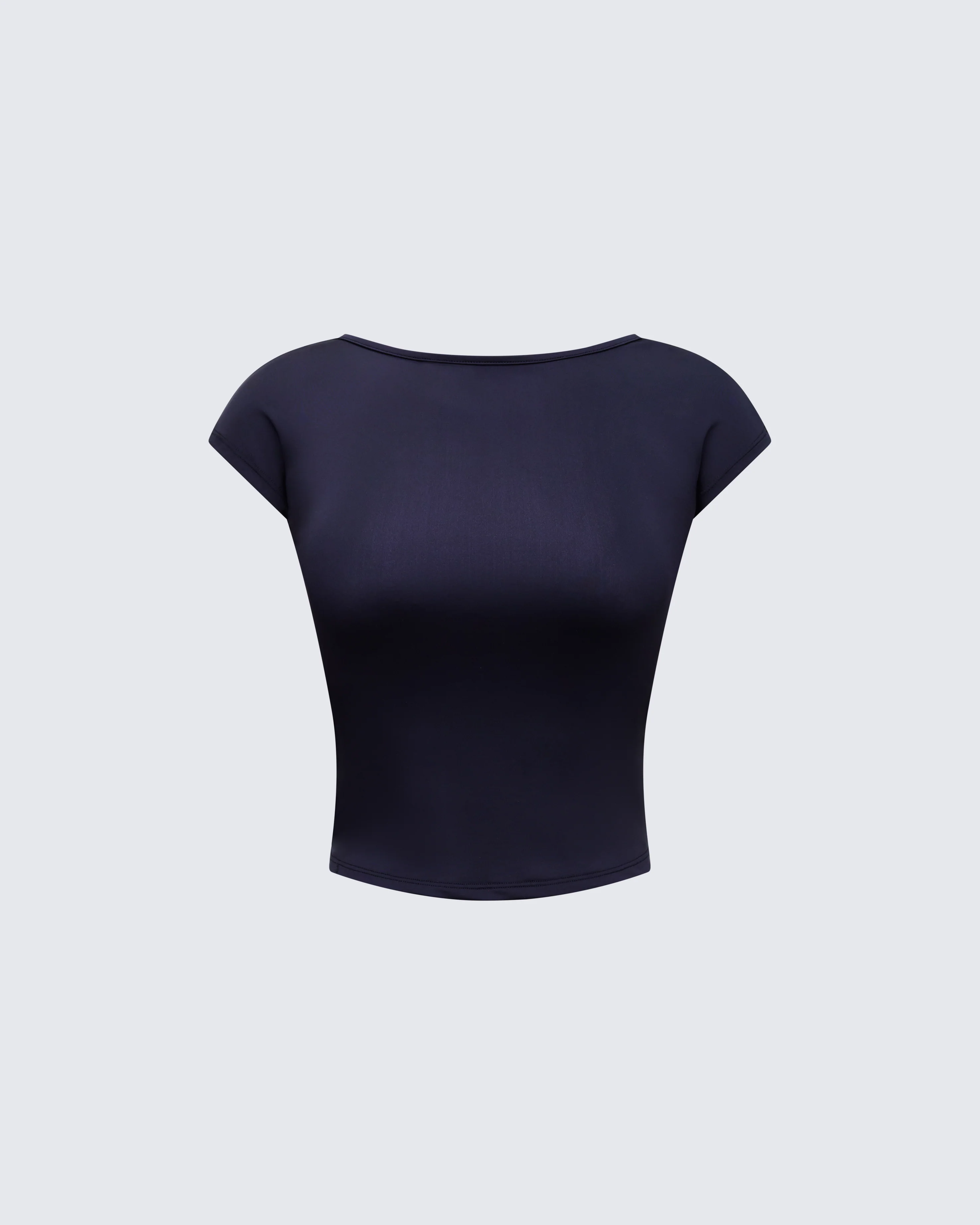 Caroline Black Backless Top
