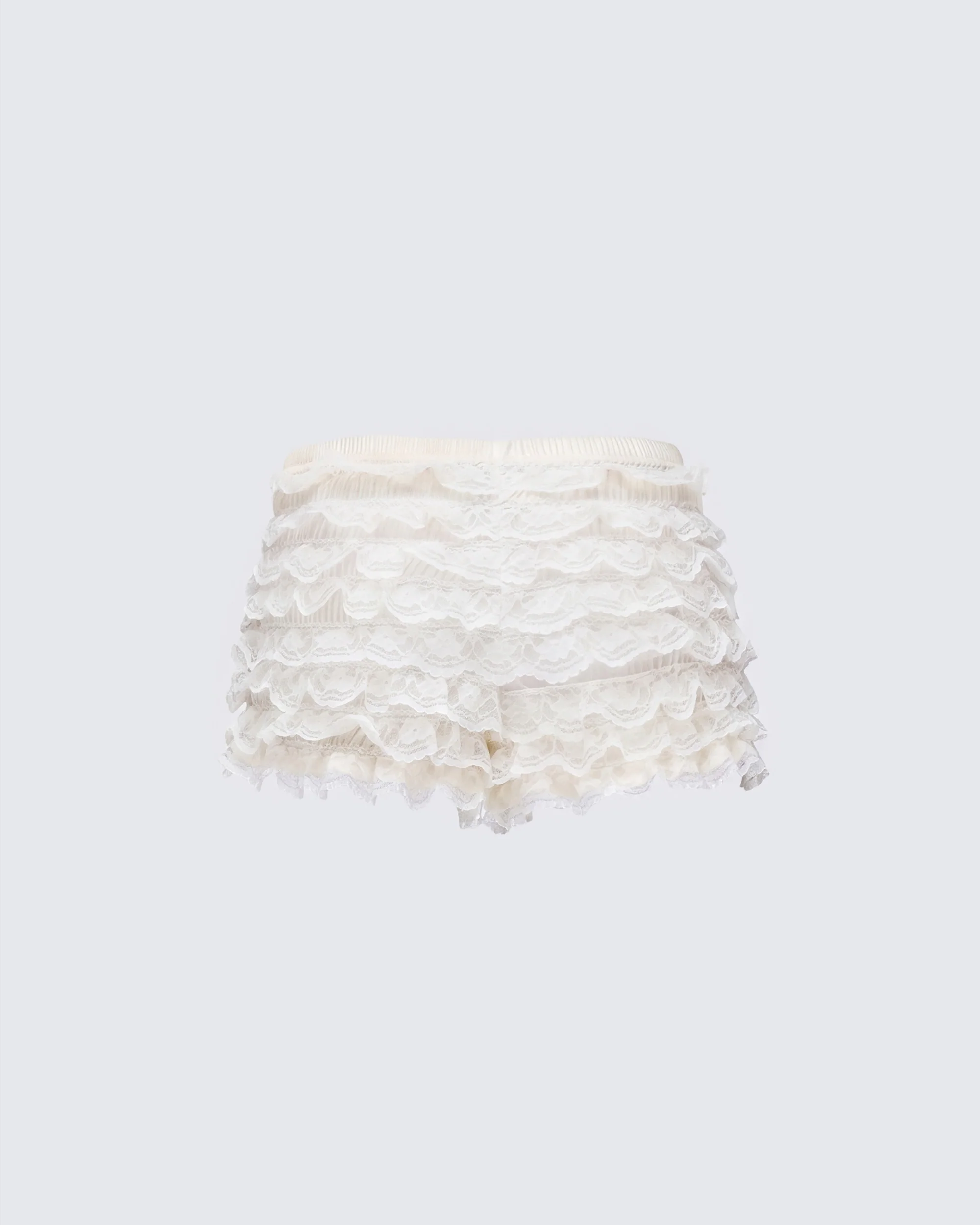 Daria Ivory Low Rise Bloomer Micro Short - Image 2