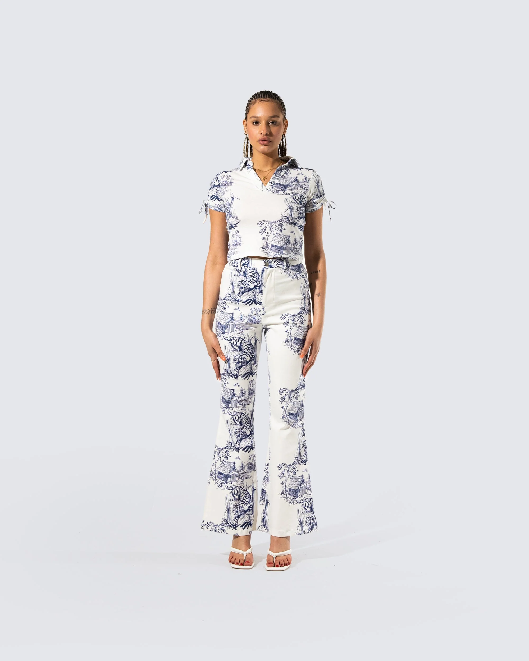 Dawn Tiger Print Top - Image 3