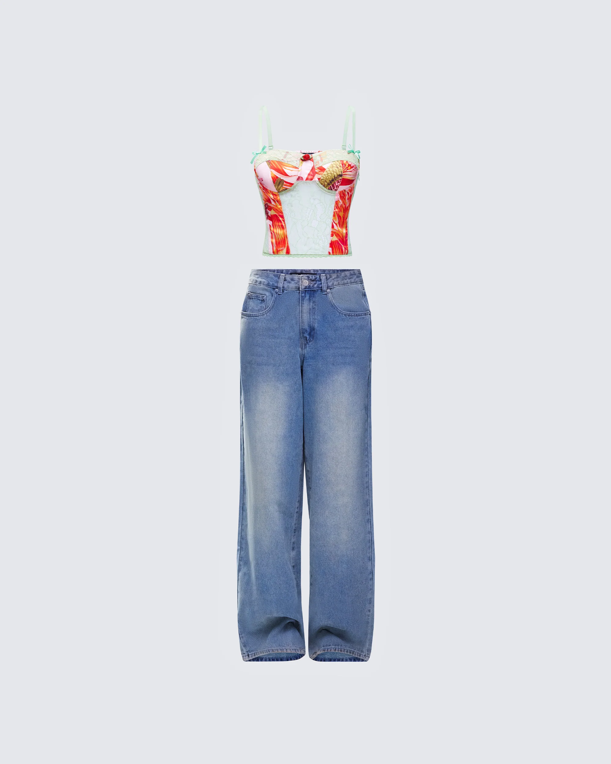 Devi Denim Set