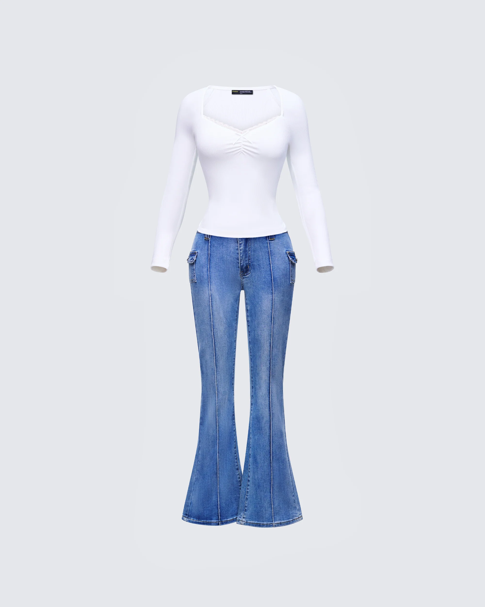 Draya Denim Set