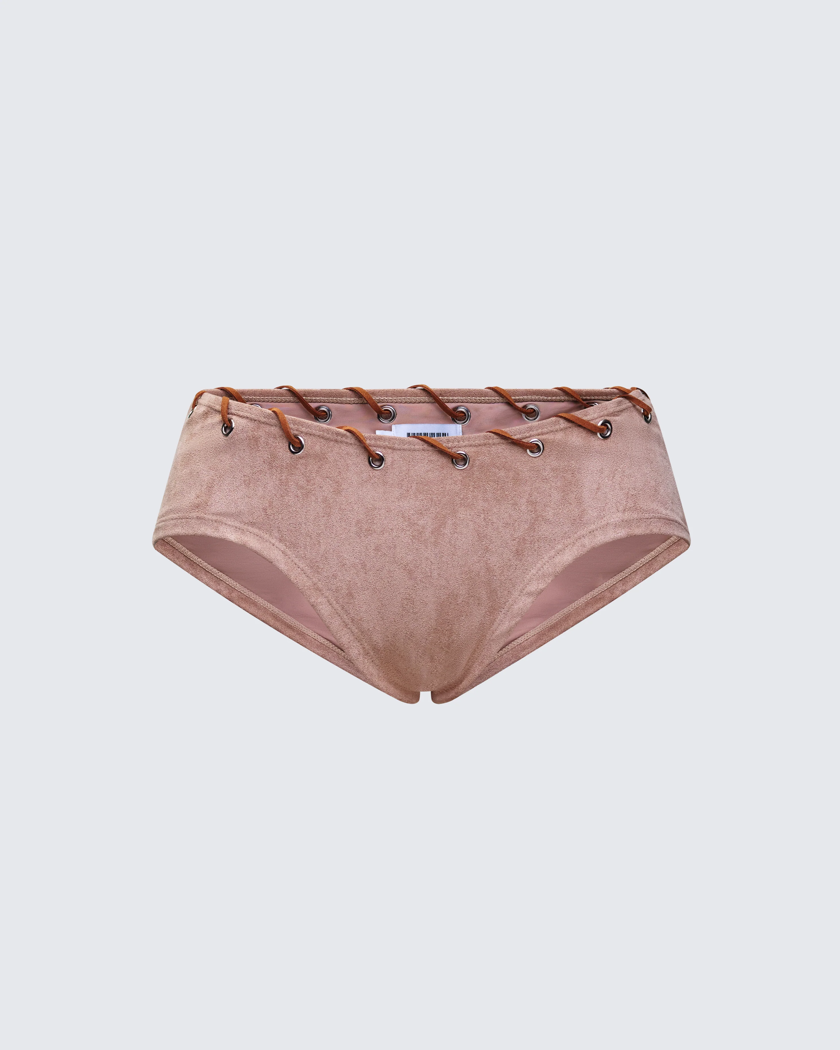 Dusk Tan Laced Swim Short