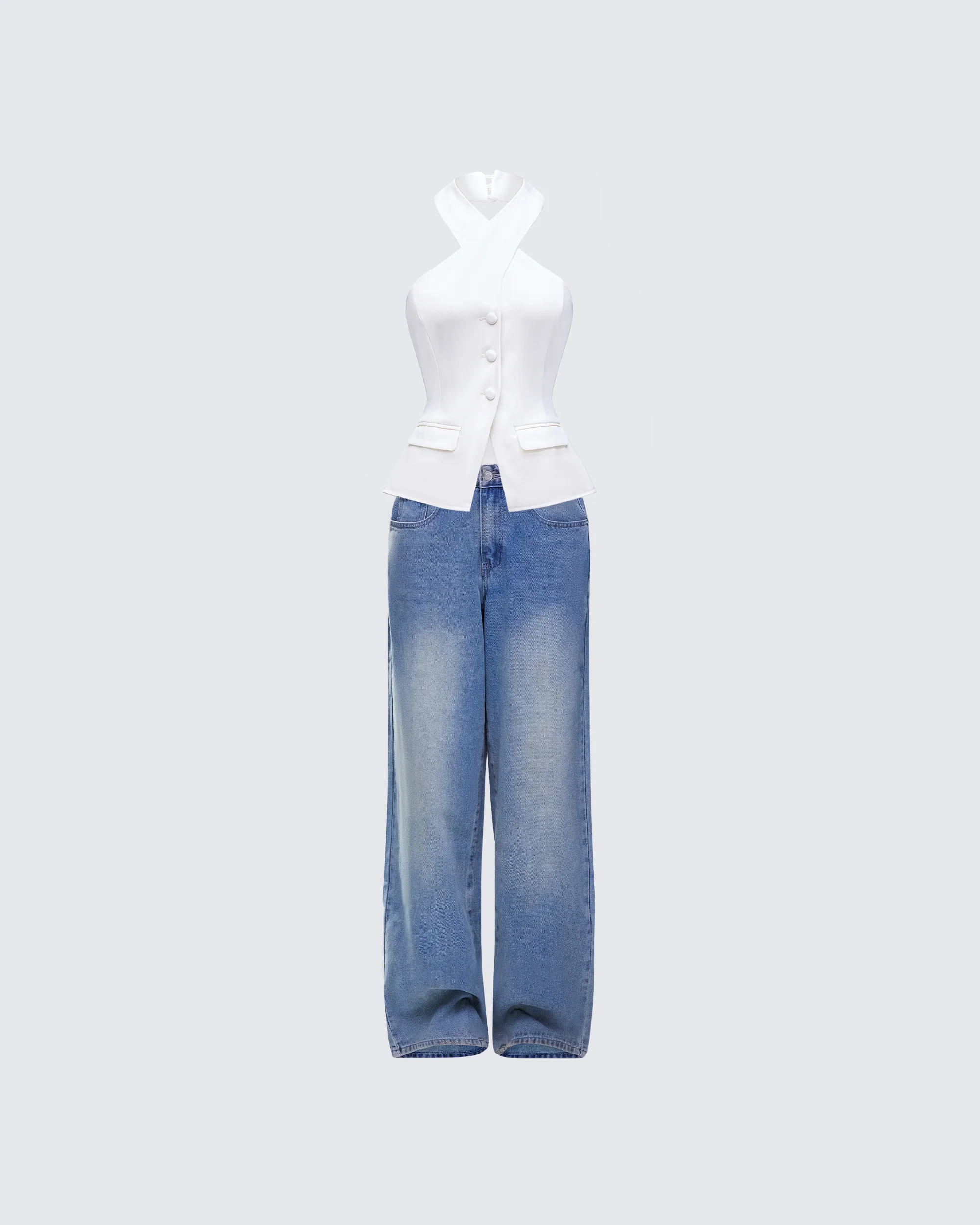 Elina Denim Set