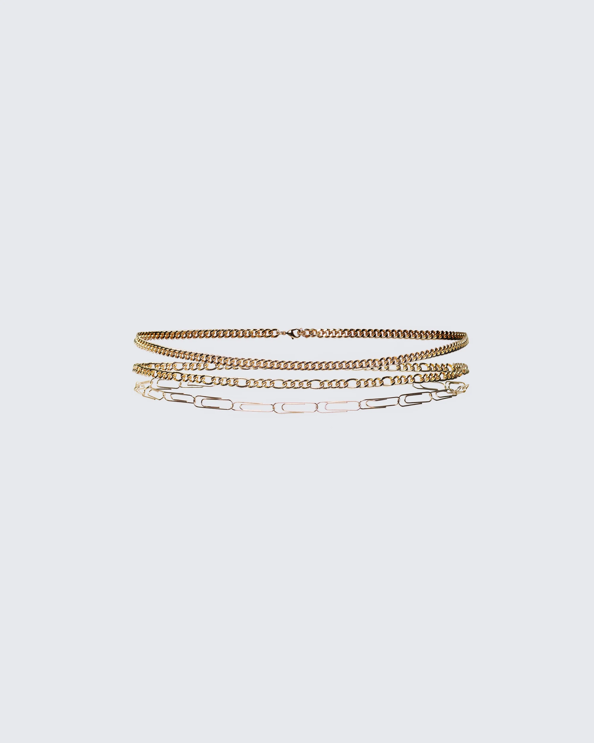Evianne Gold Belly Chain 3 Pack