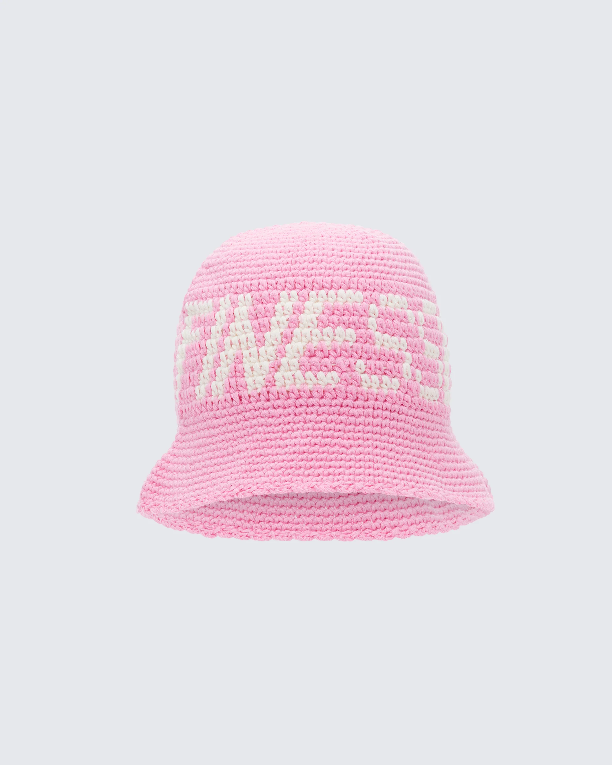Gem Pink Crochet Bucket Hat
