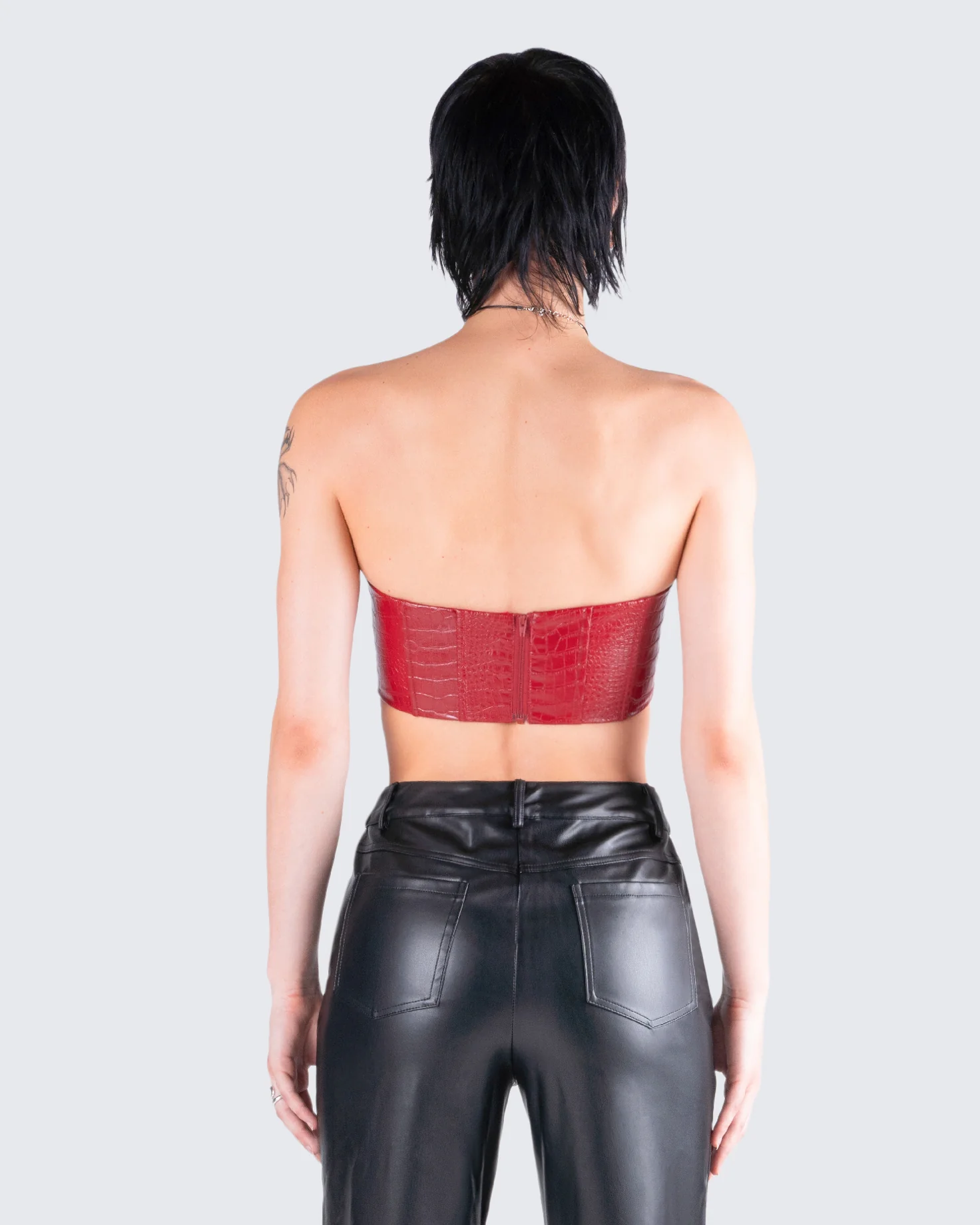 Helena Croc Corset Top - Image 6