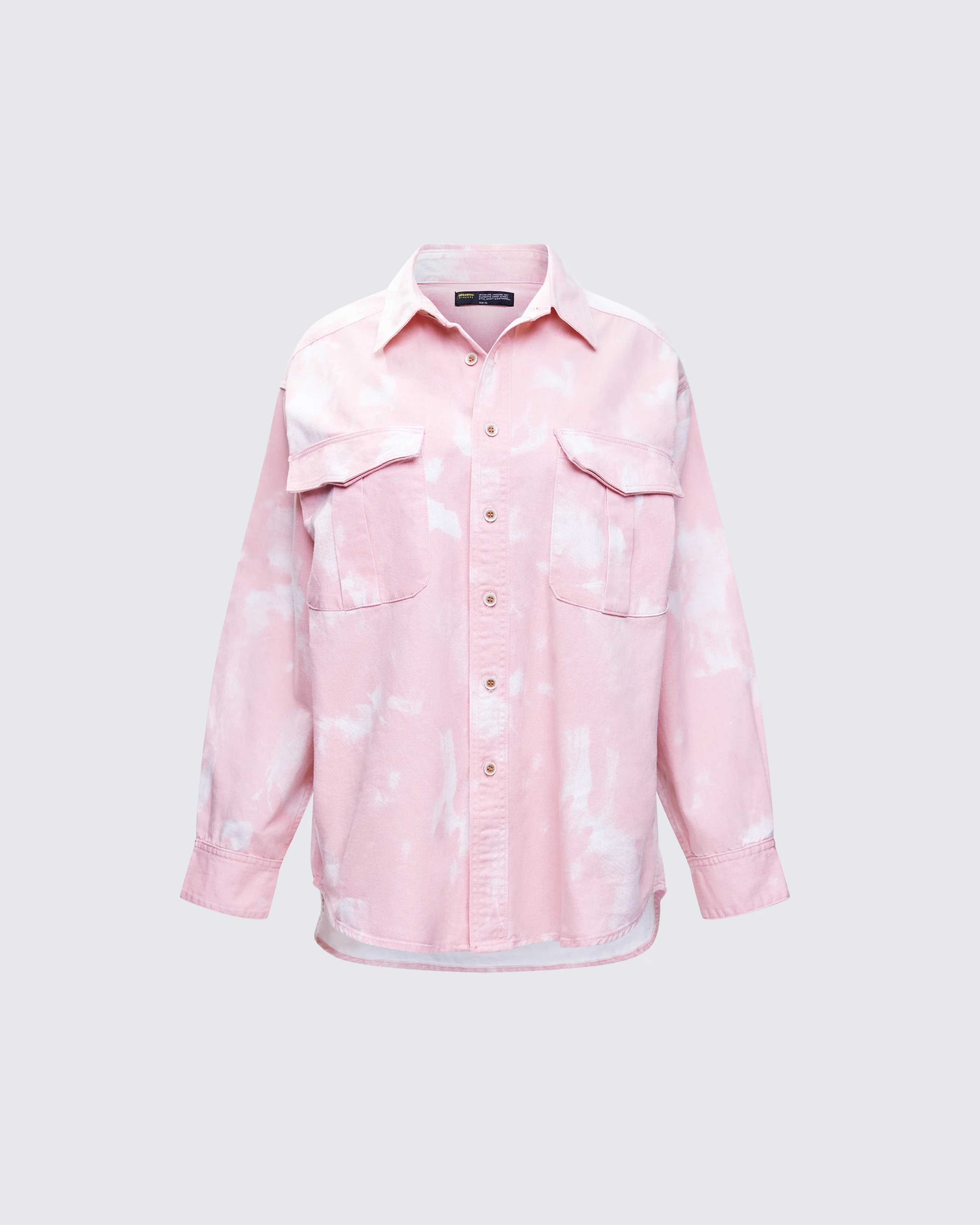 Karasi Pink Wash Loose Fit Shirt