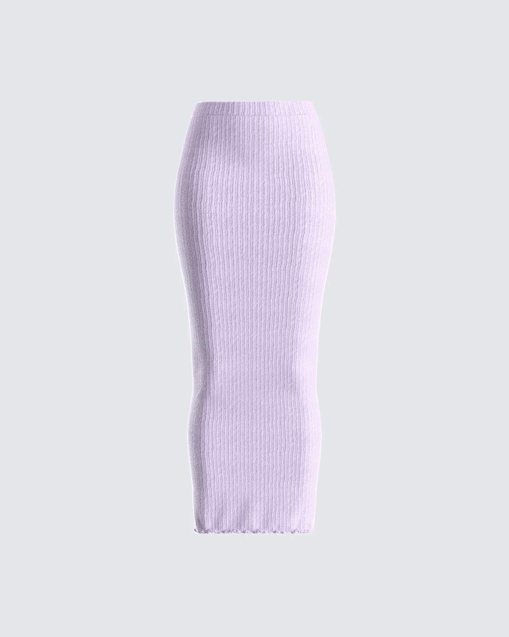 Liberty Lavender Knit Maxi Skirt