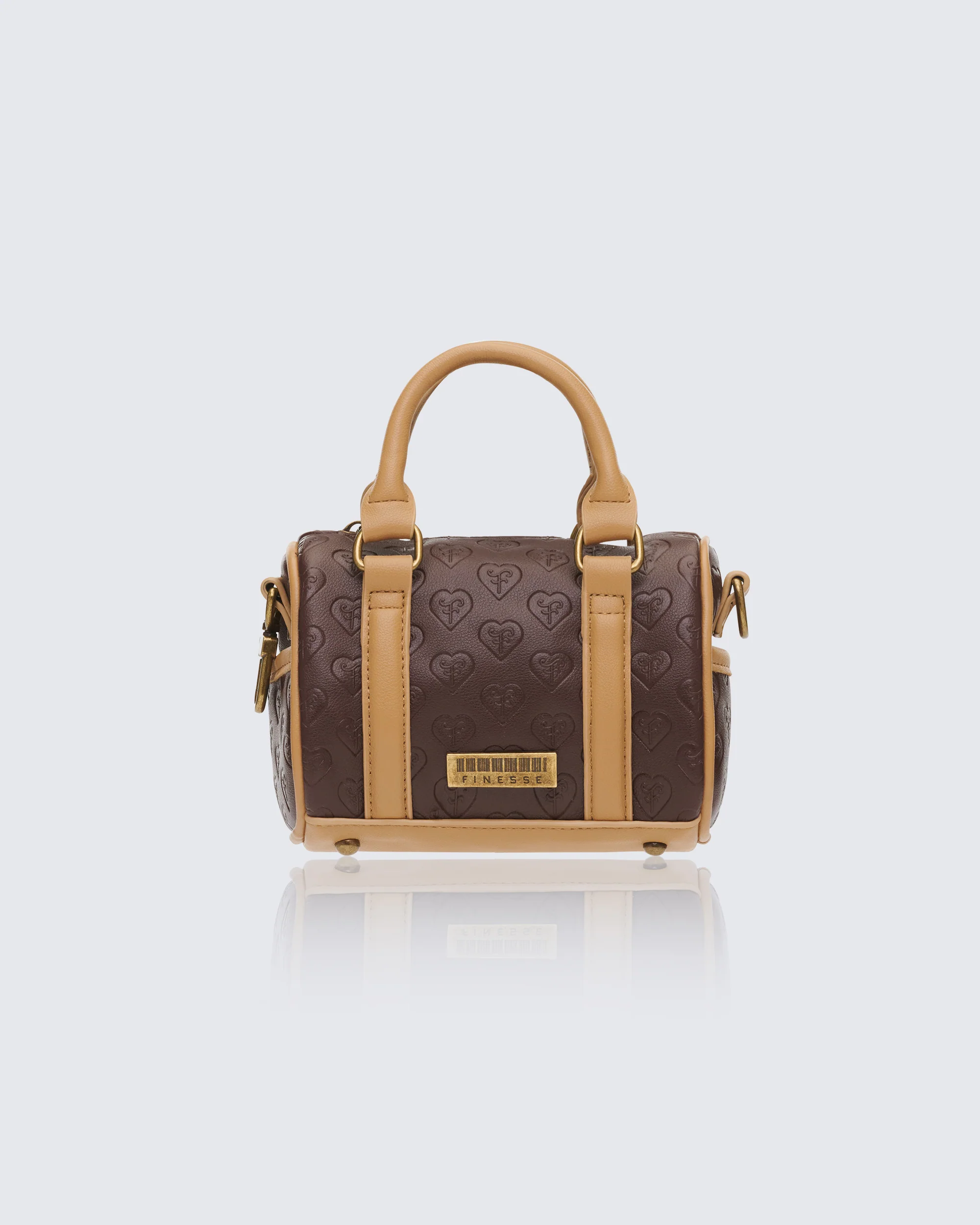 Lucien Brown Mono Mini Holdall