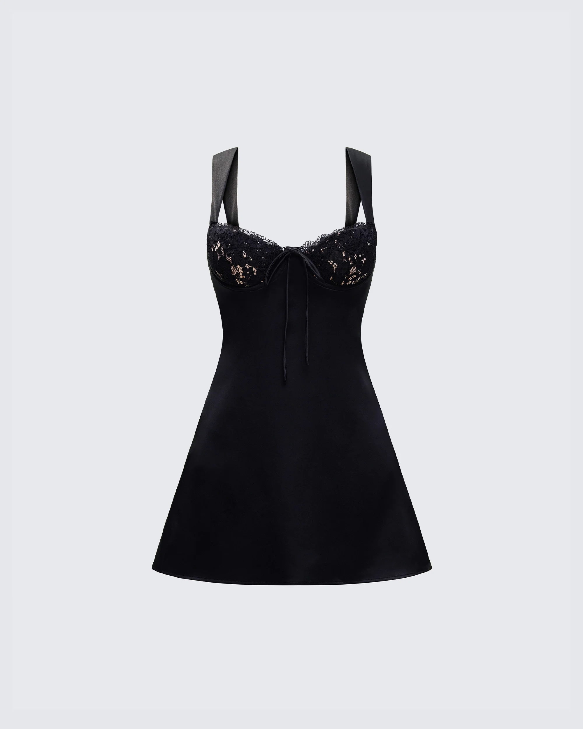 Mabel Black Mini Dress