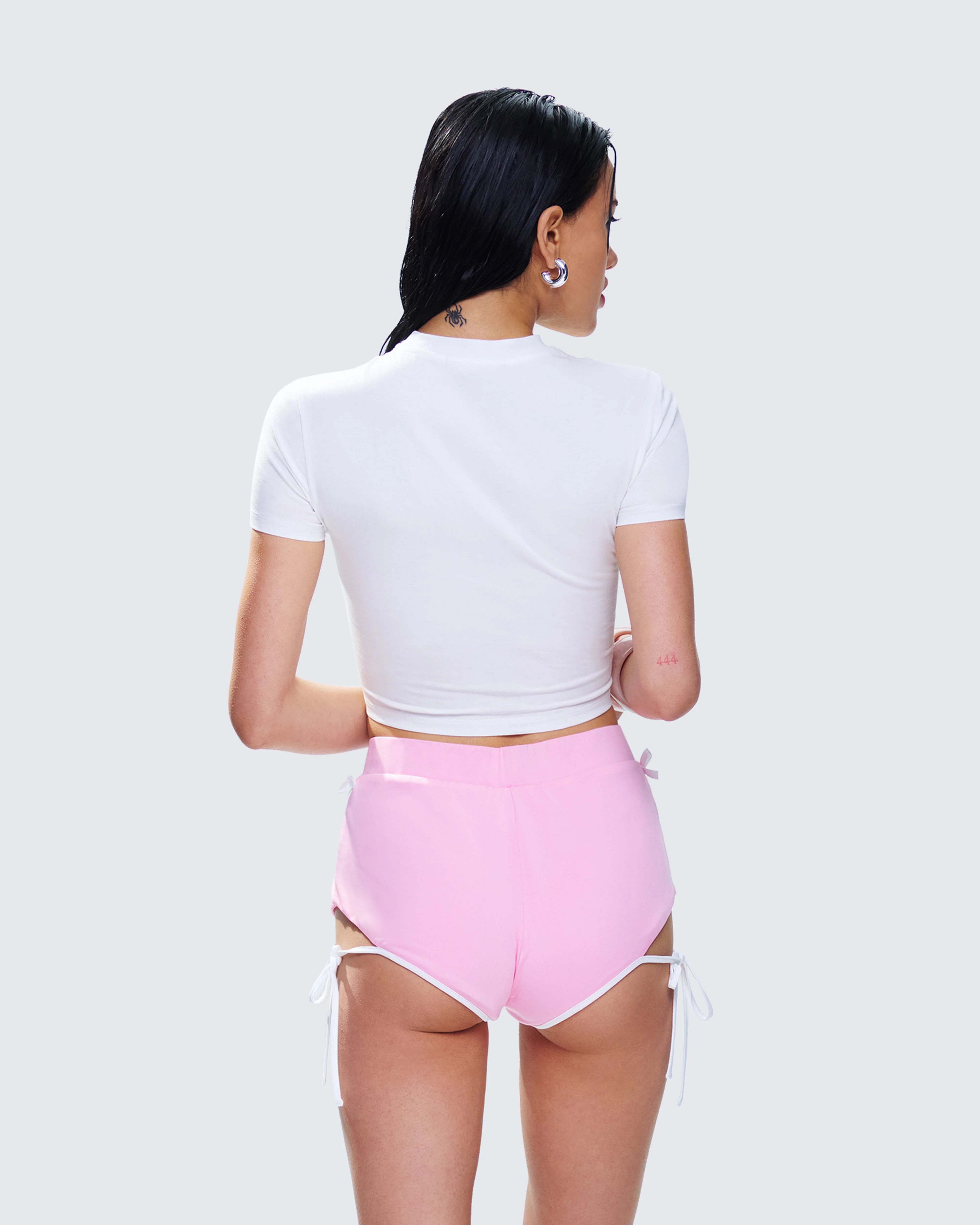Maribel White Graphic Top - Image 7