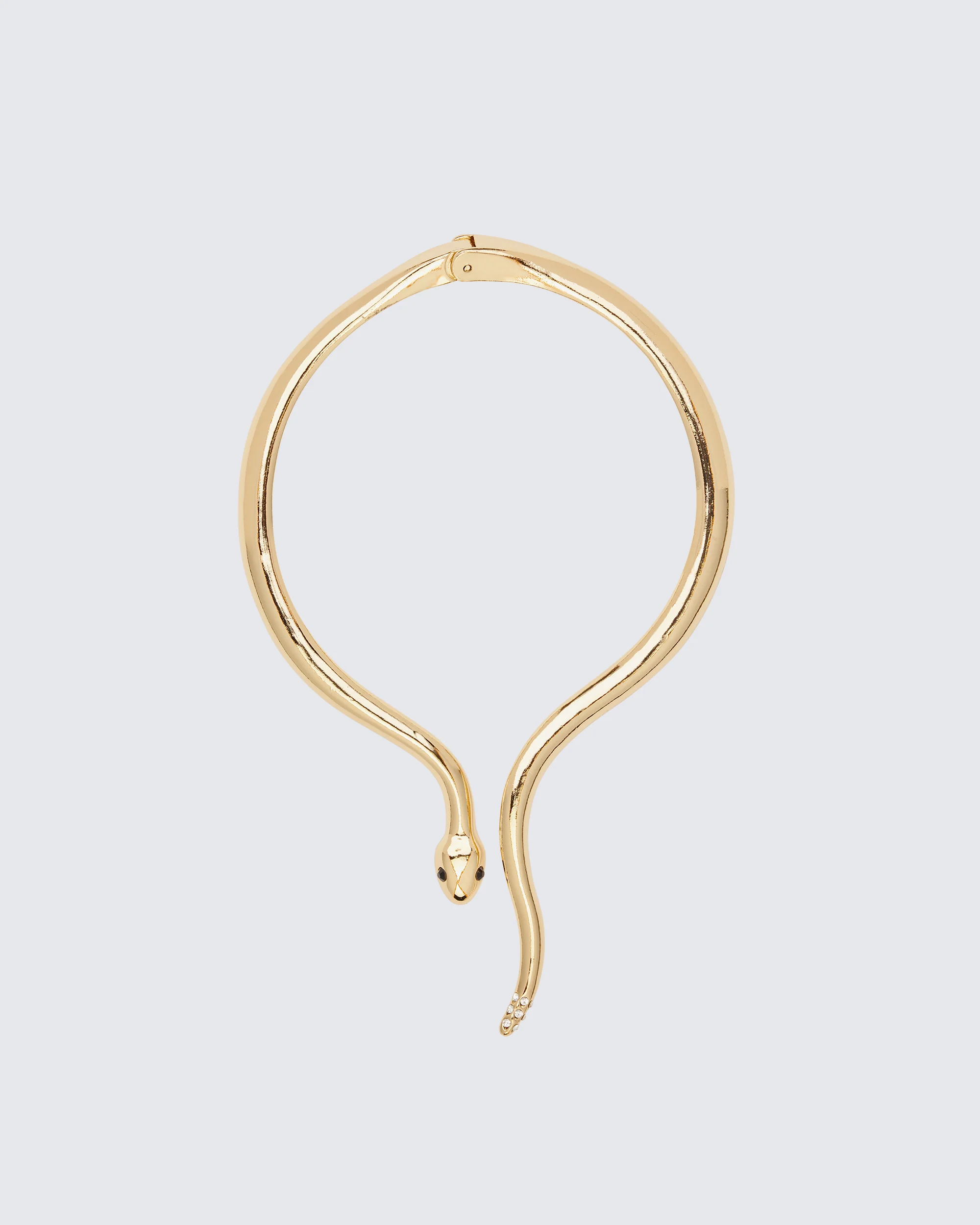 Nerelle Gold Snake Necklace