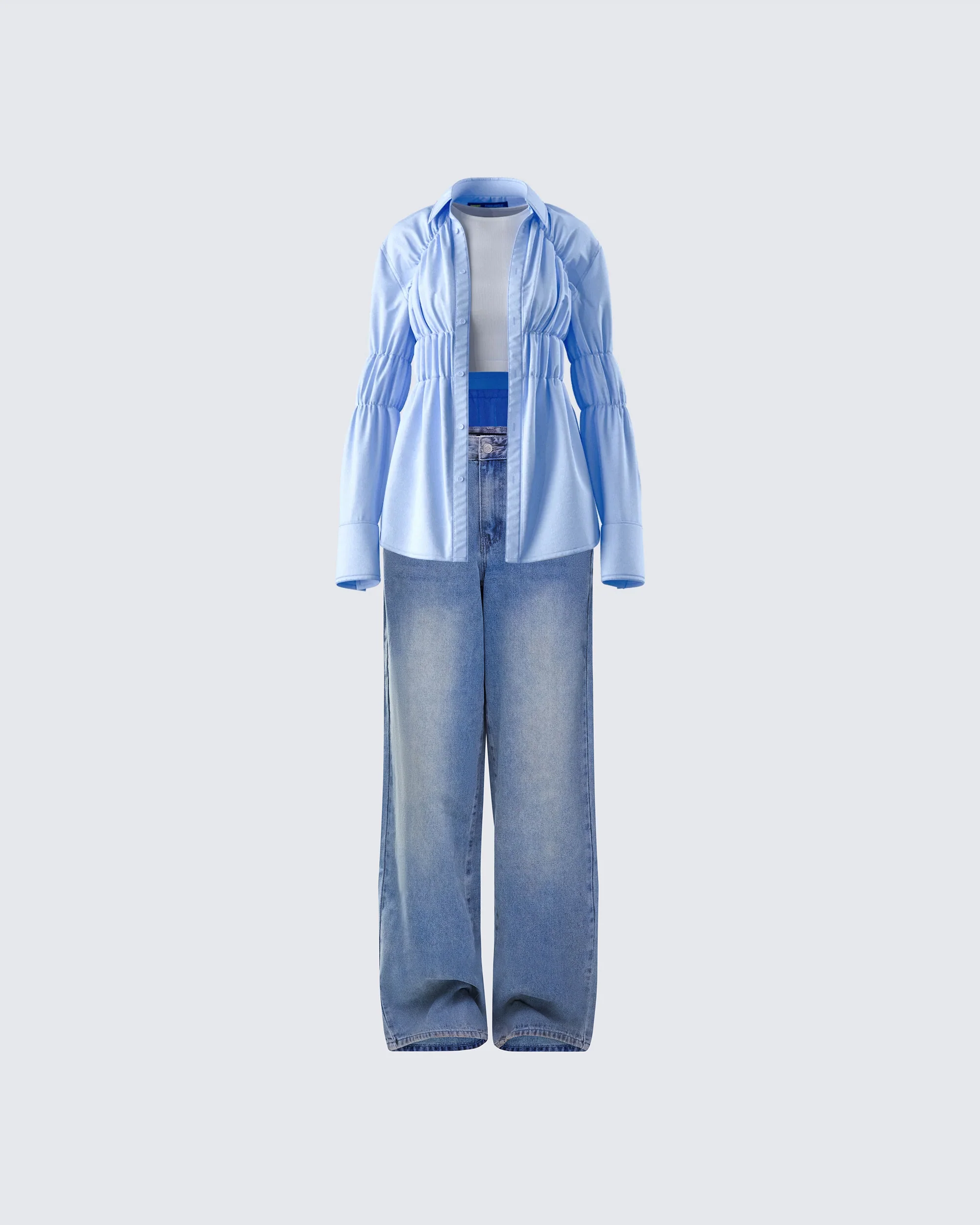 Reina Denim Set