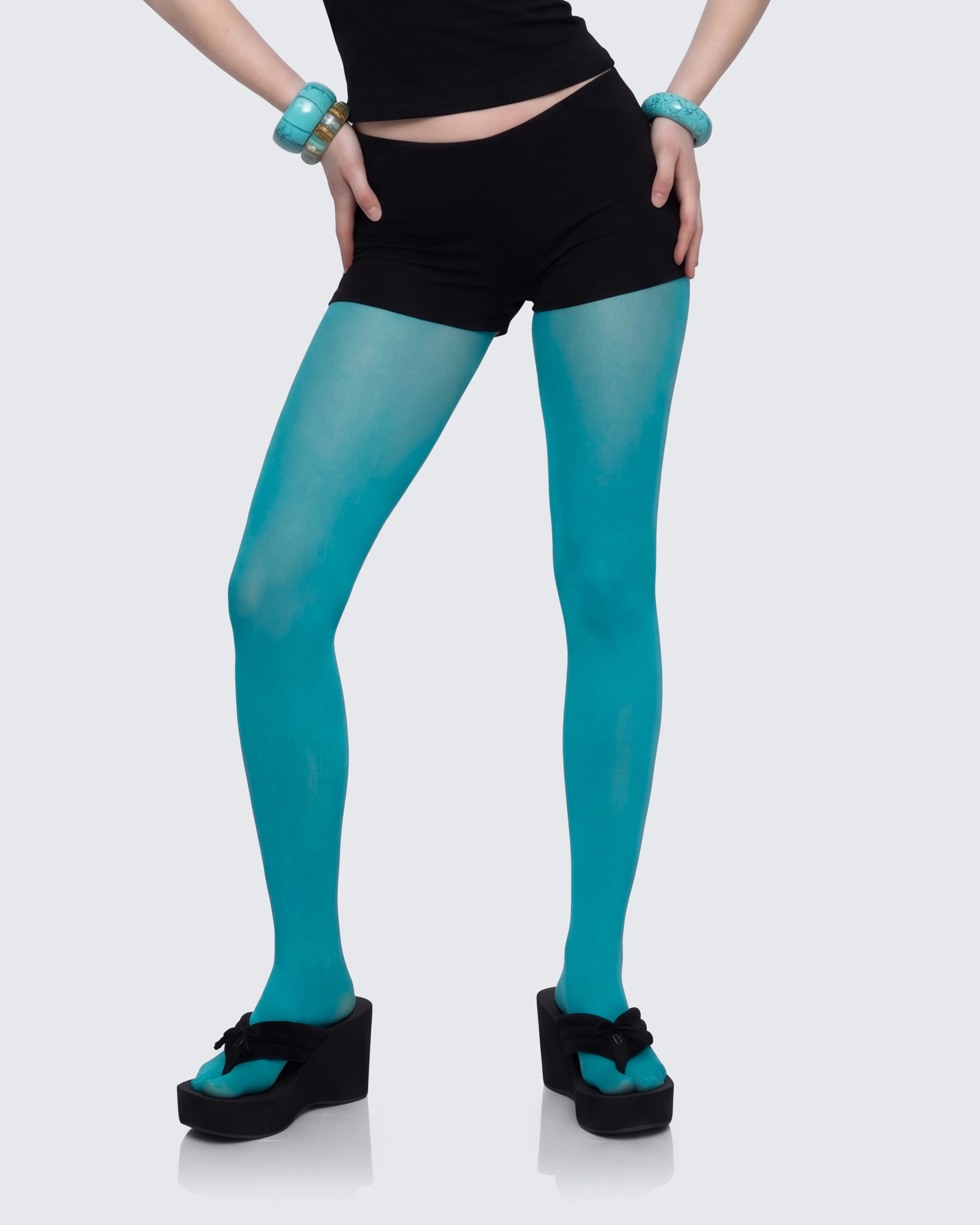 Shemoi Black Jersey Micro Shorts - Image 3