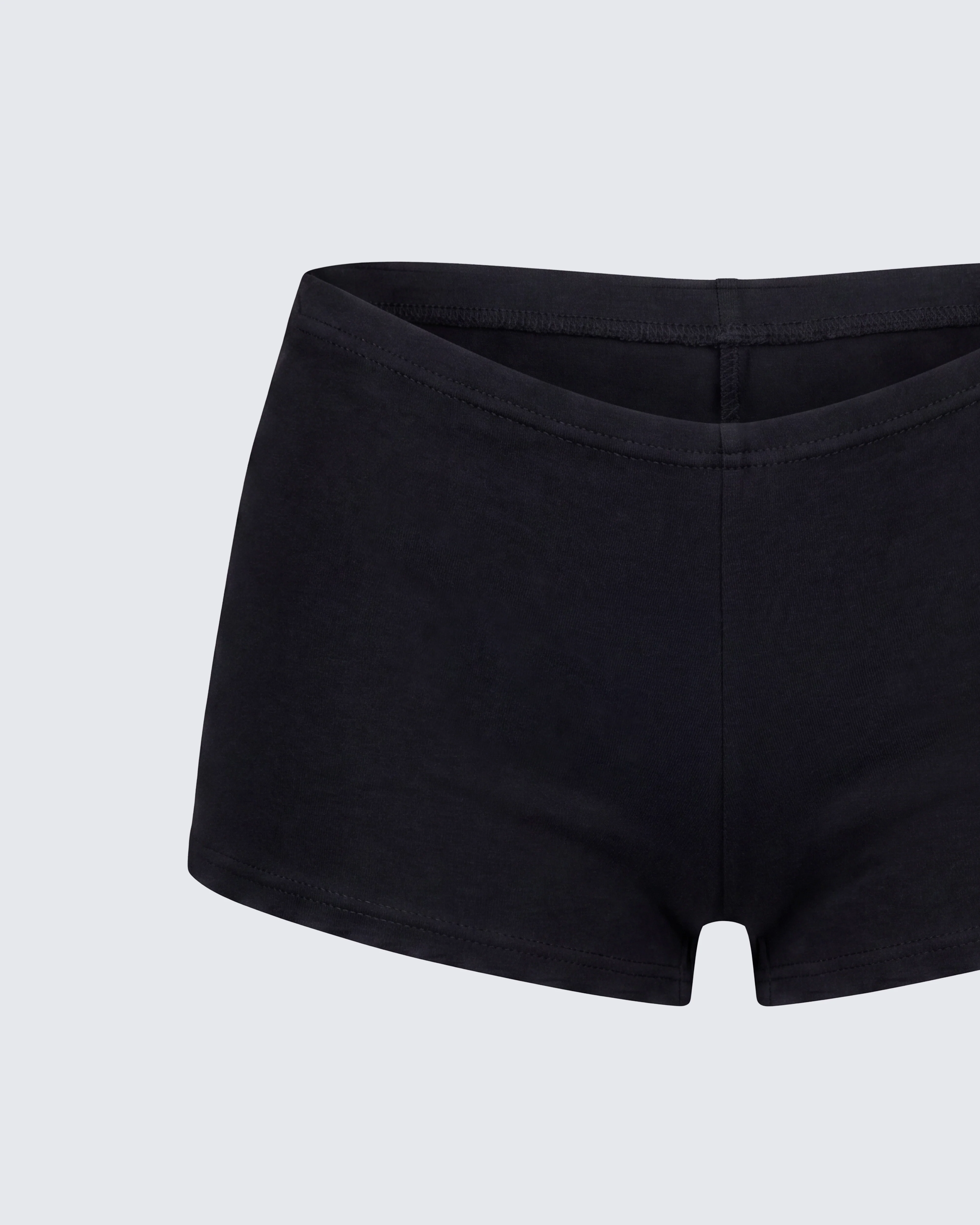 Shemoi Black Jersey Micro Shorts - Image 6
