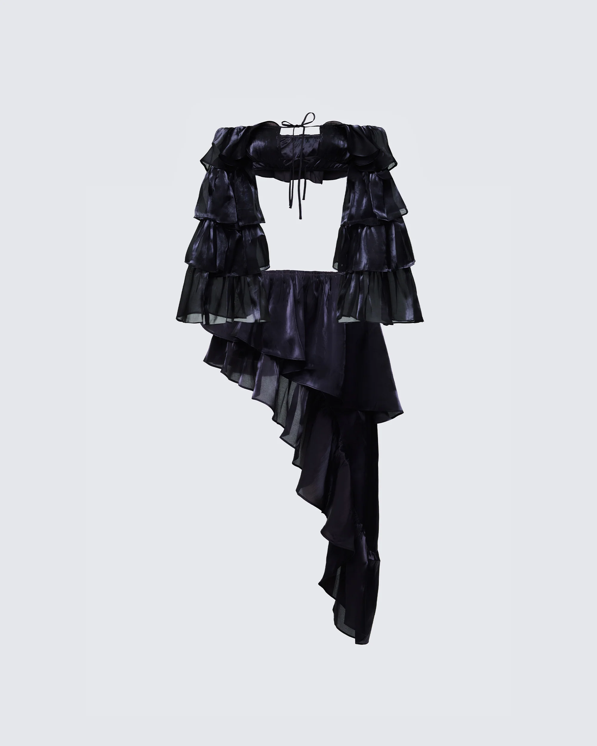 Skipper Black Ruffle Set