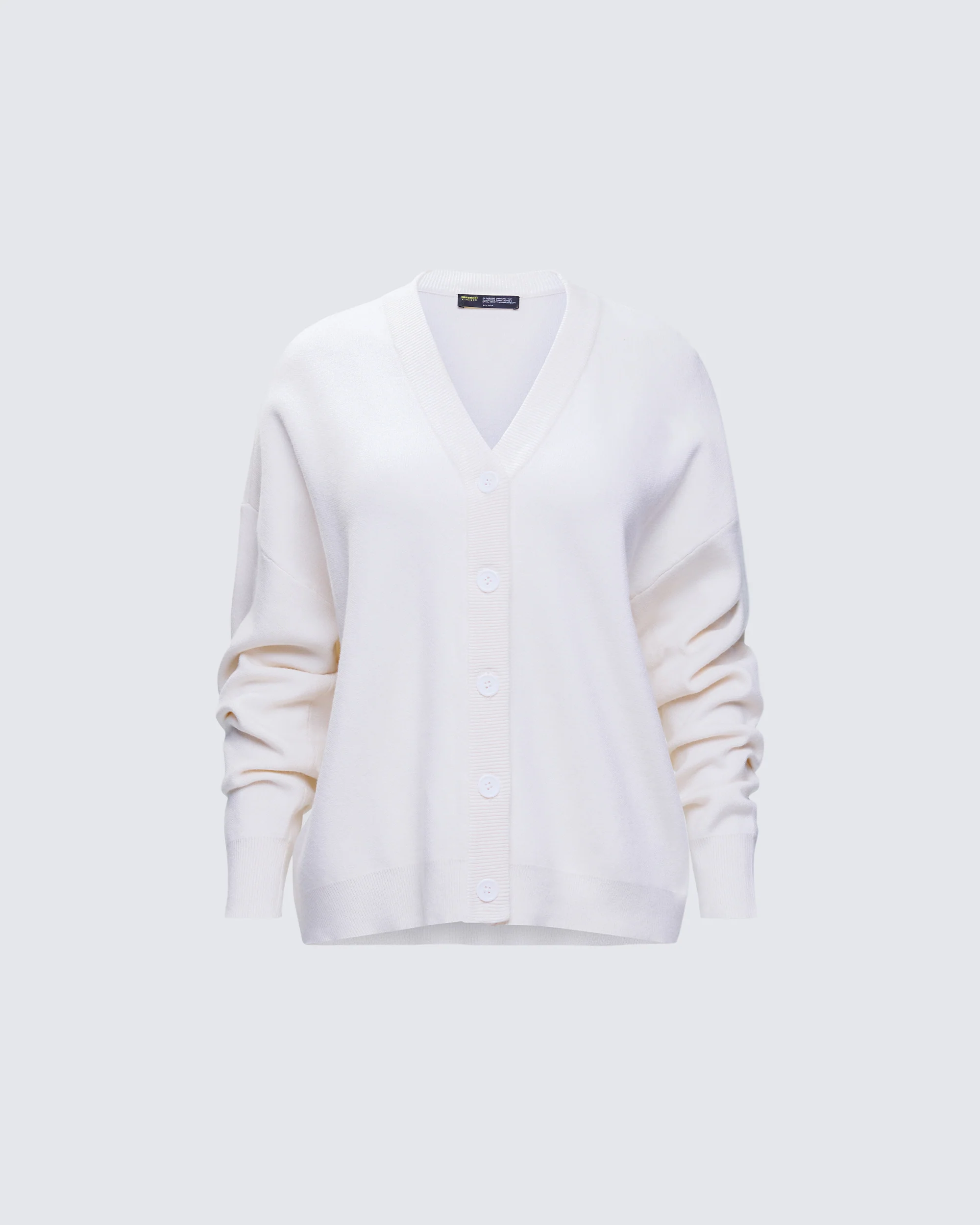 Sylvana Cream Knit Button Down Cardigan