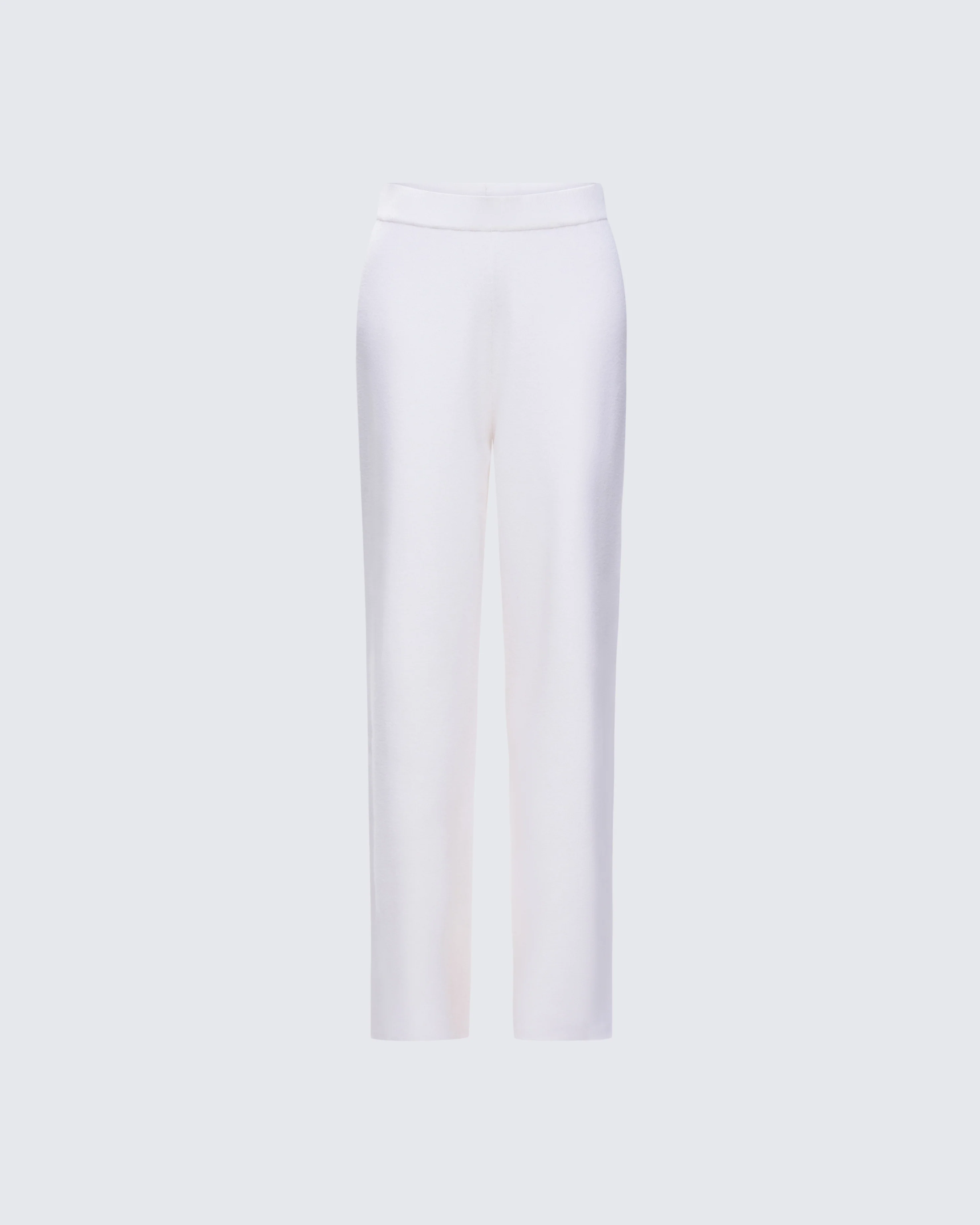 Sylvana Cream Knit Oversized Pants