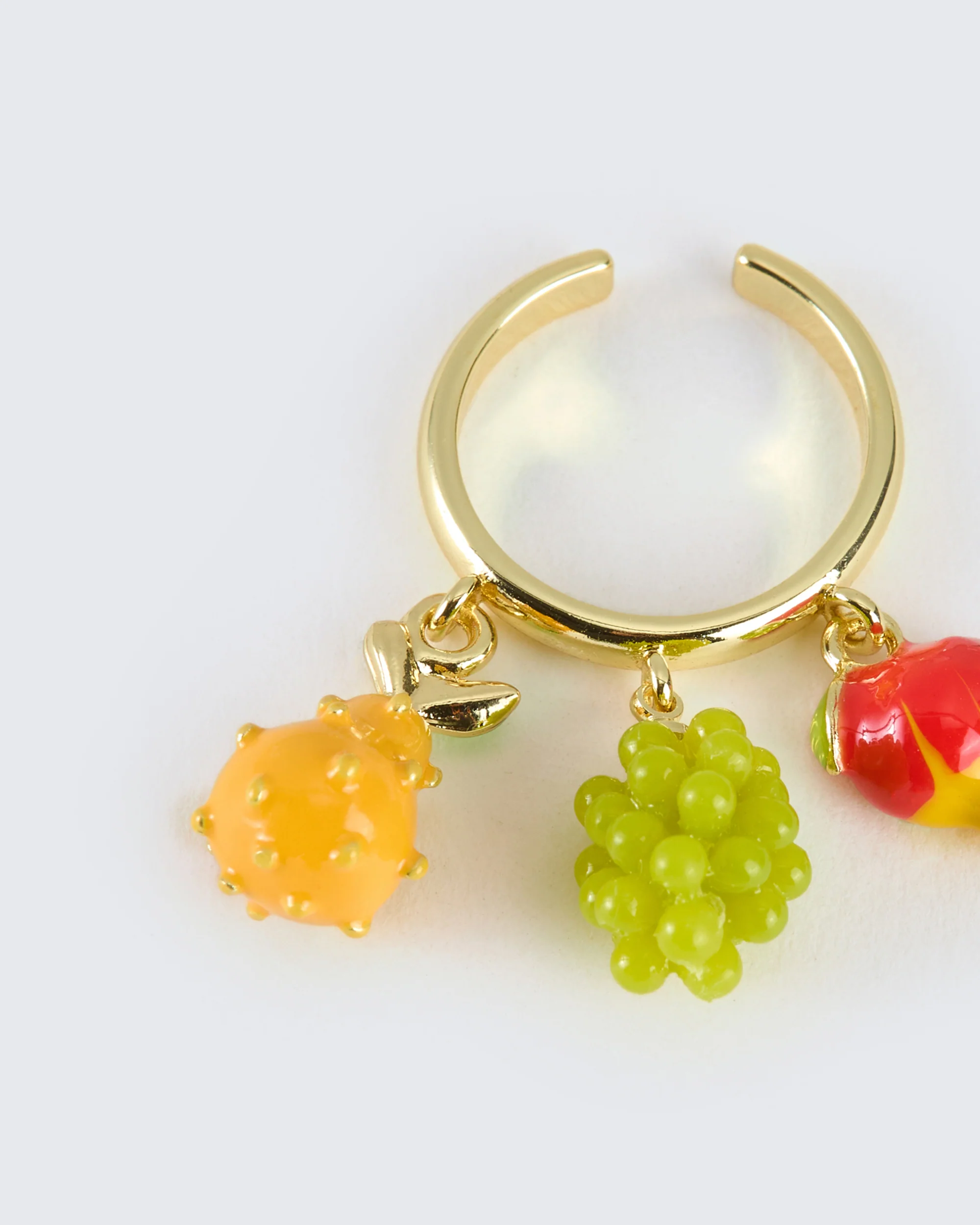 Tashy Gold Tone Charmed Ring - Image 2
