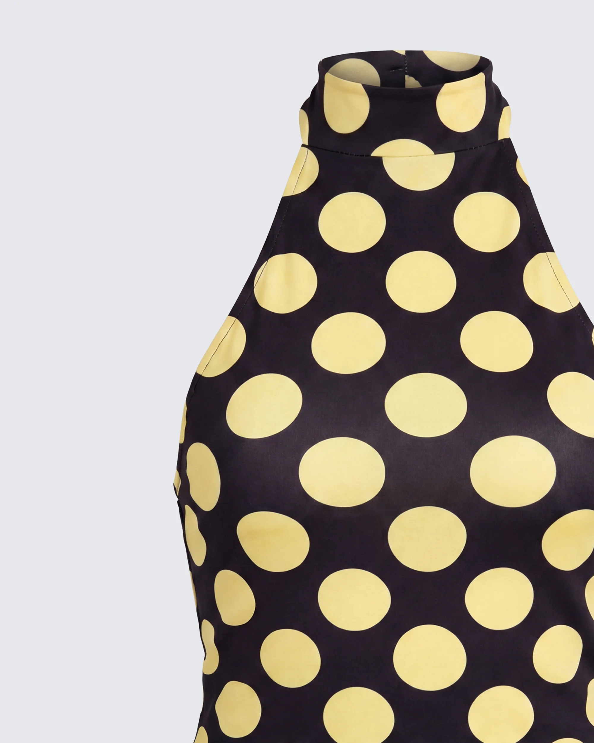 Toni Multi Jersey Polka Halter Top - Image 6