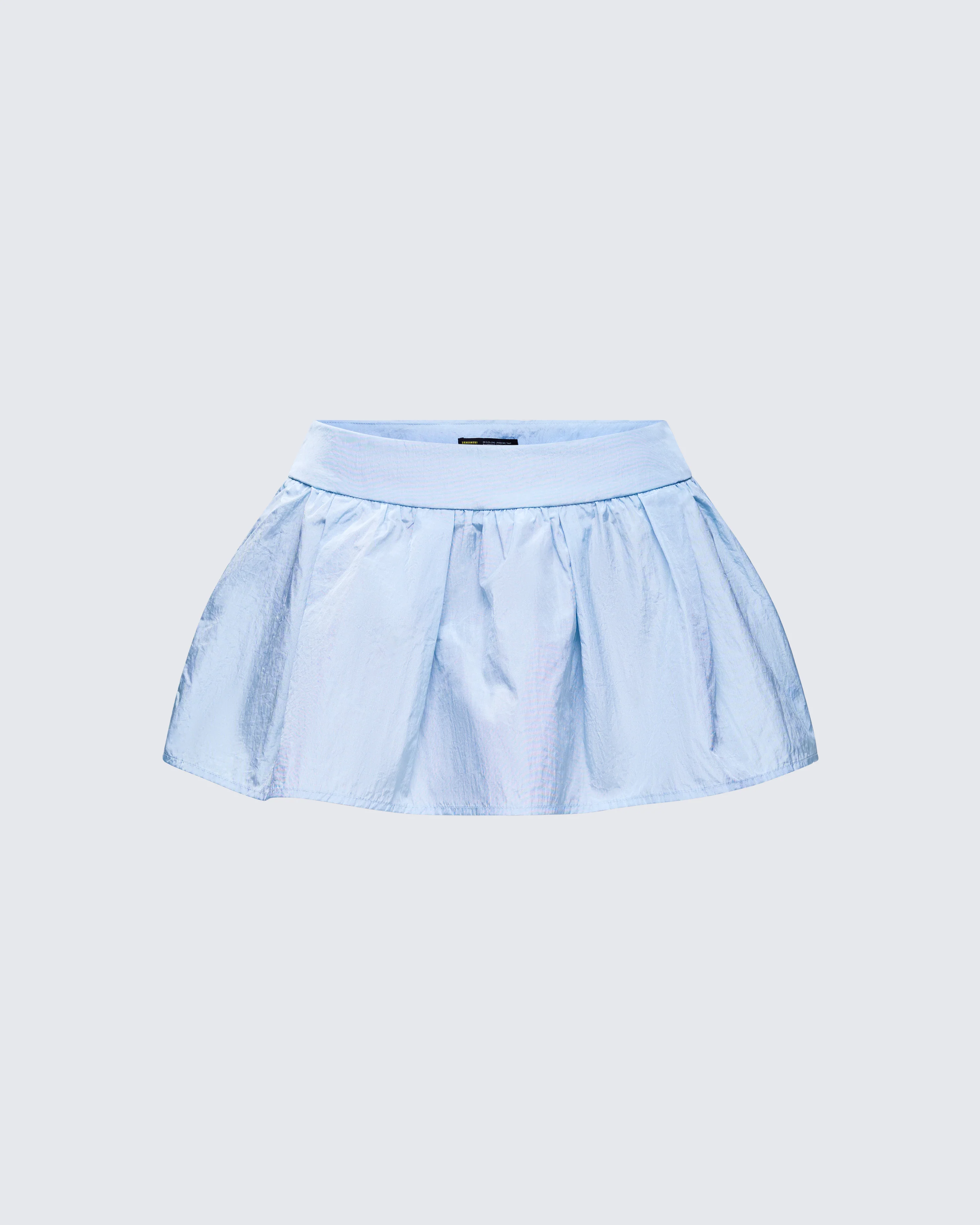 Violet Blue Mini Skirt