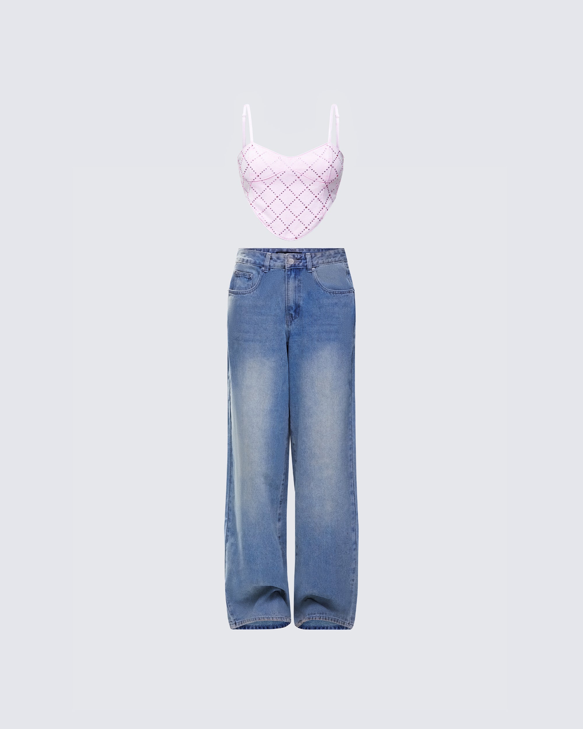 Viora Denim Set